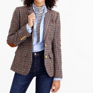 J Crew Houndstooth Rhodes Blazer - 00